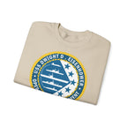 Unisex Heavy Blend™ Crewneck Sweatshirt - Navy - USS Dwight D. Eisenhower (CVN-69) - Operations Department wo txt