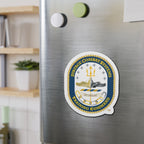 Die-Cut Magnet - Navy - Surface Combat Systems Training Command - DET MIDLANT wo Txt X 300