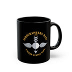 Black Mug (11oz, 15oz) - Navy - Aerographers Mate (AG) X 300