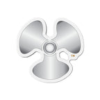 Die-Cut Magnet - Navy - Rate - Machinists Mate (MM) wo txt
