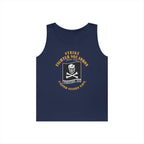 Unisex Heavy Cotton Tank Top - Navy - Strike Fighter Squadron 103 (VFA-103)