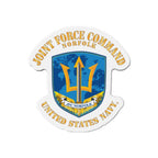 Die-Cut Magnet - Navy - Joint Force Command - Norfolk
