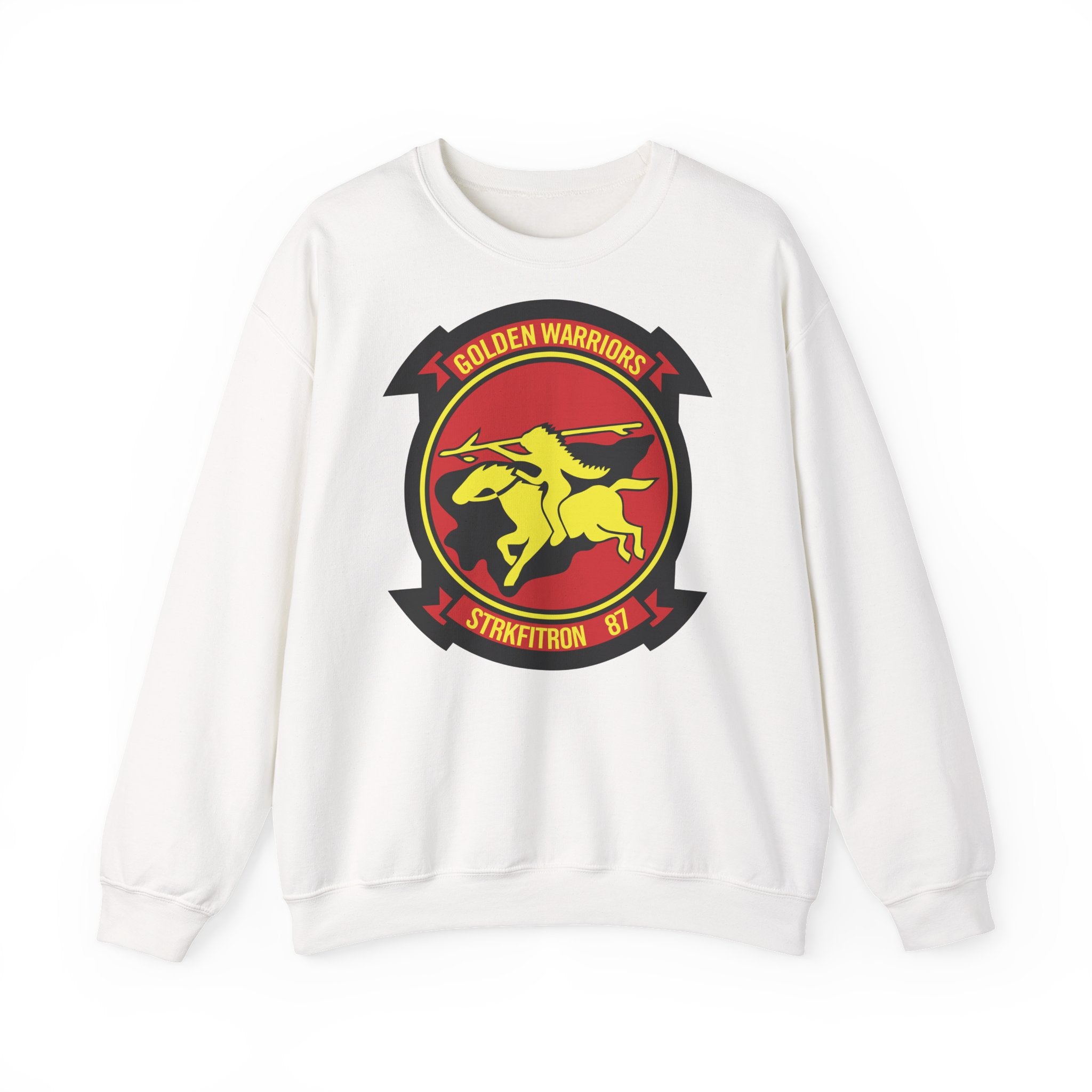 Unisex Heavy Blend™ Crewneck Sweatshirt - Navy - Strike Fighter Squadron 87 (VFA-87) wo txt