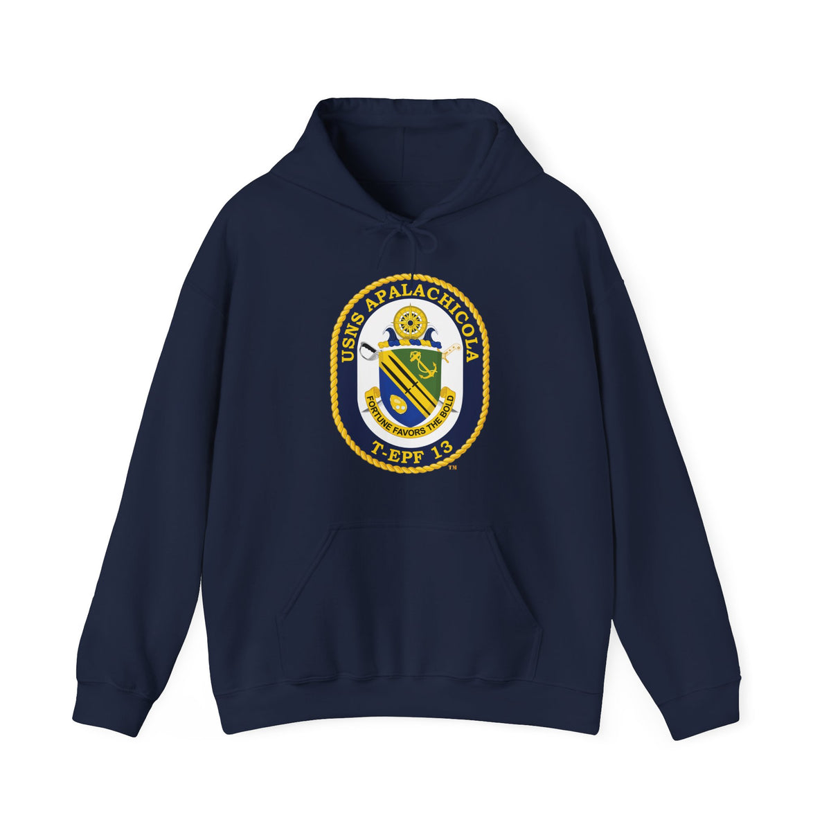 Unisex Heavy Blend™ Hoodies - Navy - USNS Apalachicola (T-EPF 13) wo txt