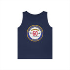 Unisex Heavy Cotton Tank Top - Navy - Destroyer Squadron 60 wo txt