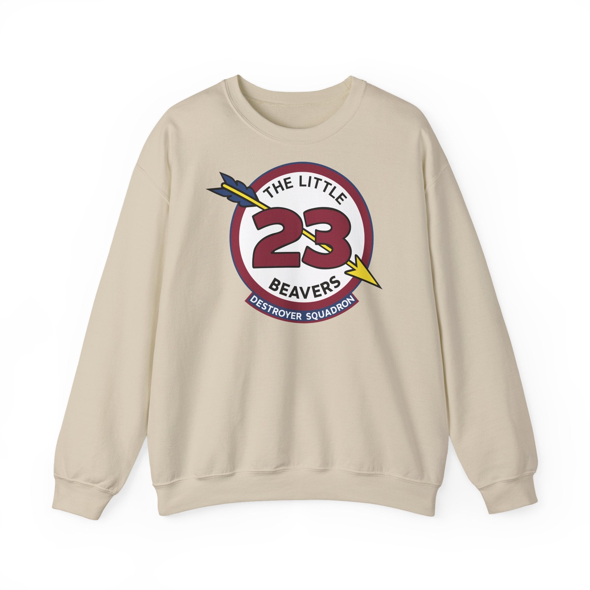 Unisex Heavy Blend™ Crewneck Sweatshirt - Navy - Destroyer Squadron 23 (DESRON-23) wo Txt