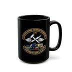 Black Mug (11oz, 15oz) - Navy - Rate - Aviation Support Equipment Technician (AS) with Scene - 3D - Enhanced