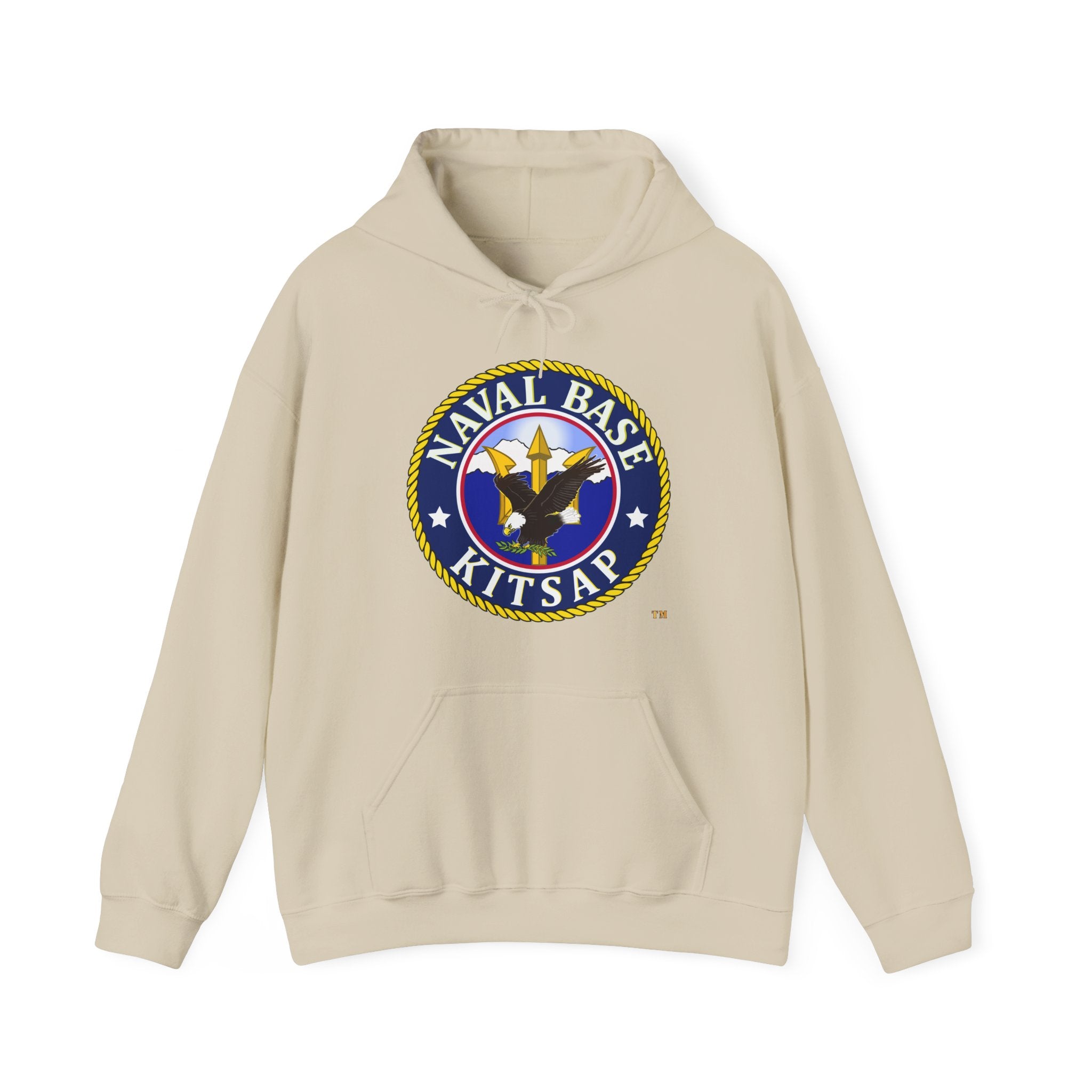 Unisex Heavy Blend™ Hoodies - Navy - Naval Base Kitsap wo txt