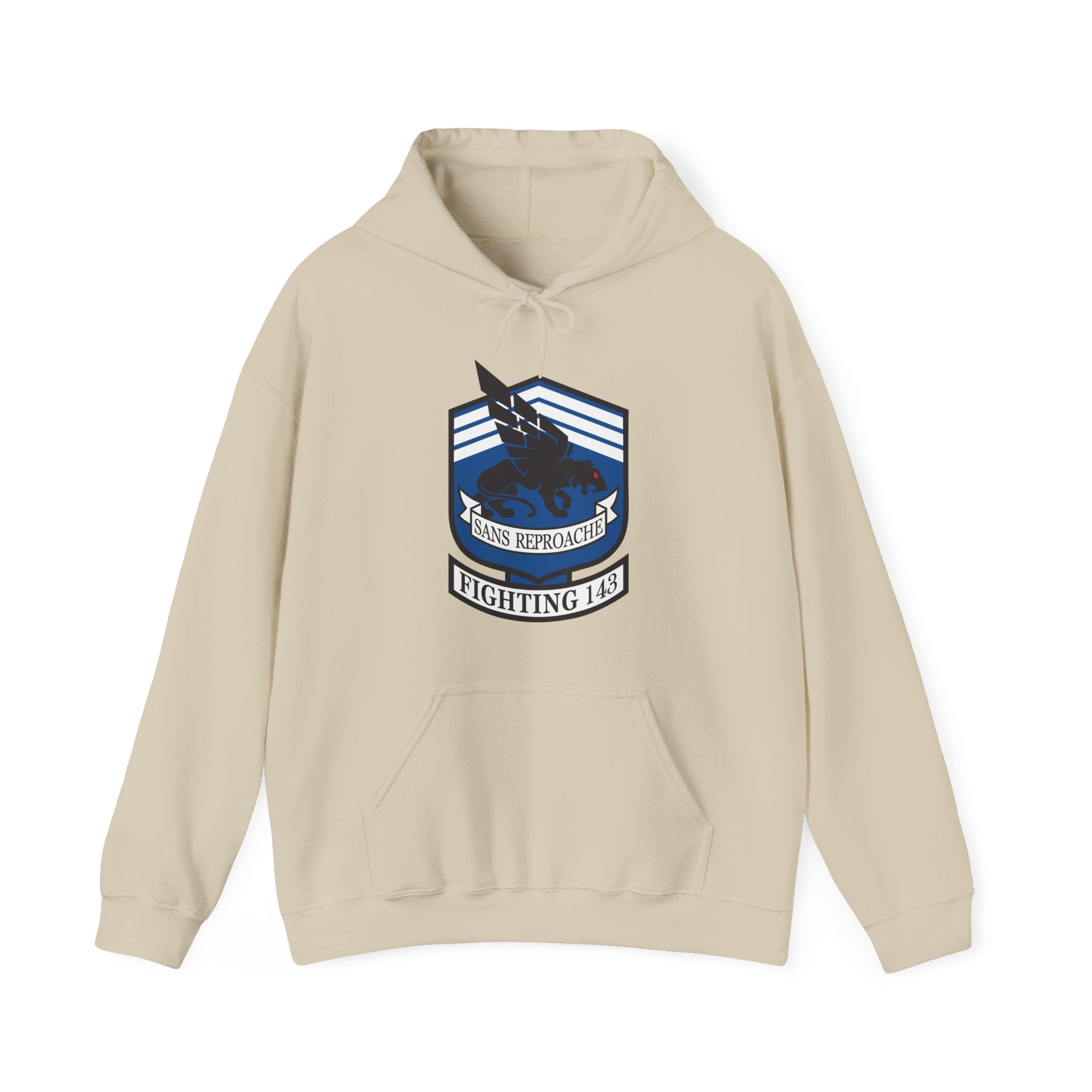 Unisex Heavy Blend™ Hoodies - Navy - Strike Fighter Squadron 143 (VFA-143) wo txt