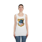 Unisex Heavy Cotton Tank Top - Navy - Naval Air Terminal Norfolk wo Txt