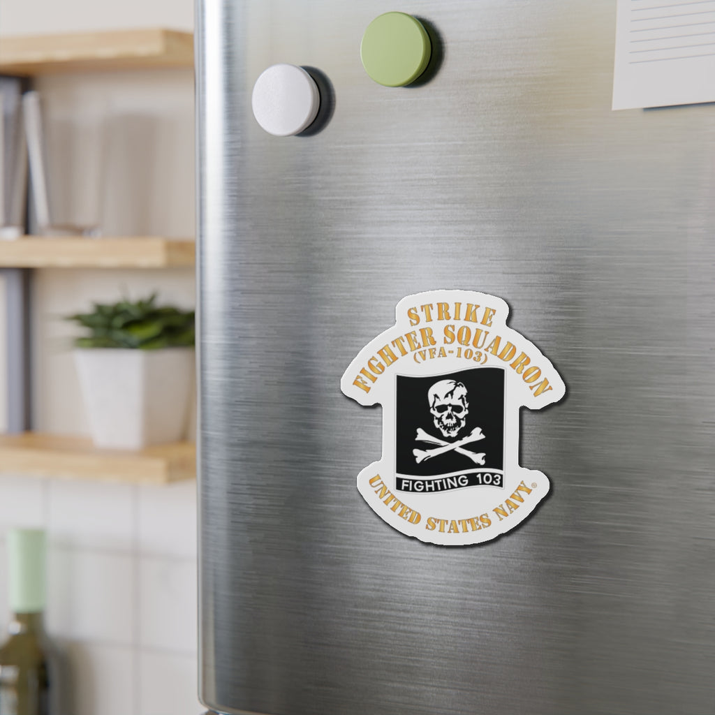 Die-Cut Magnet - Navy - Strike Fighter Squadron 103 (VFA-103)