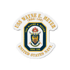 Die-Cut Magnet - Navy - USS Wayne E. Meyer (DDG-108) X 300