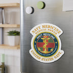 Die-Cut Magnet - Navy Medicine - Medical Power for Naval Superiority X 300