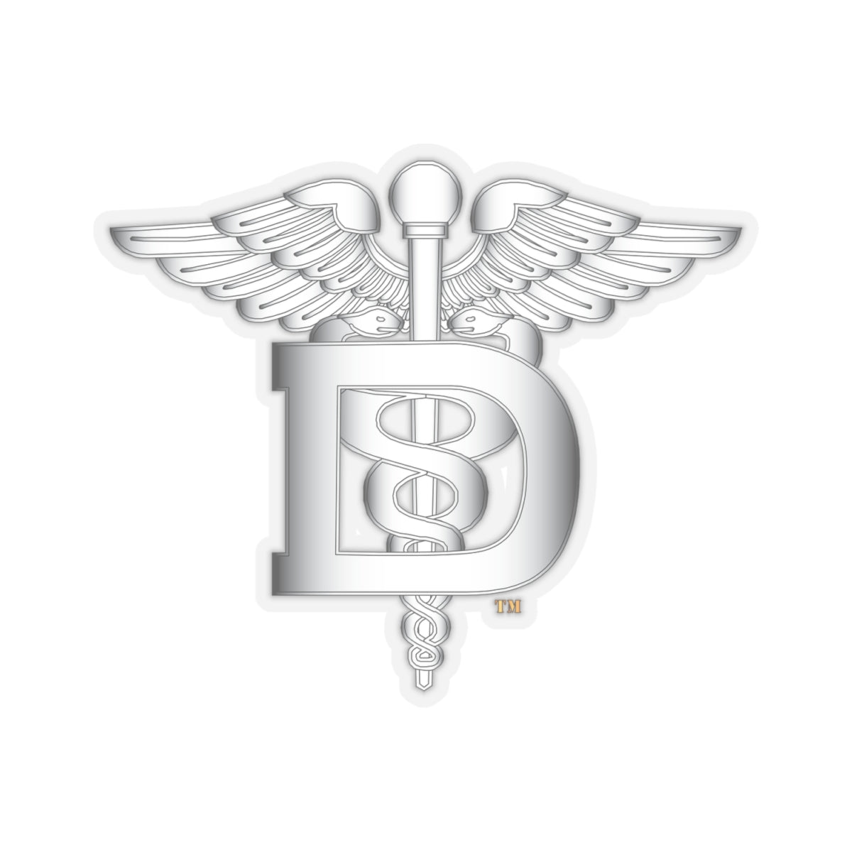 Kiss-Cut Stickers - Navy - Rate - Dental Technician (DT) wo txt