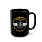 Black Mug (11oz, 15oz) - Navy - Rate - Aviation Warfare Systems Operator (AW)