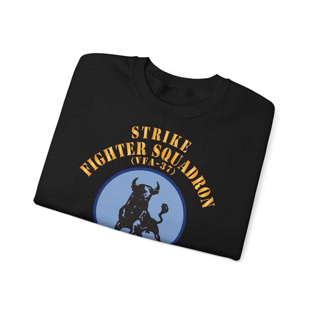 Unisex Heavy Blend™ Crewneck Sweatshirt - Navy - Strike Fighter Squadron 37 (VFA-37)