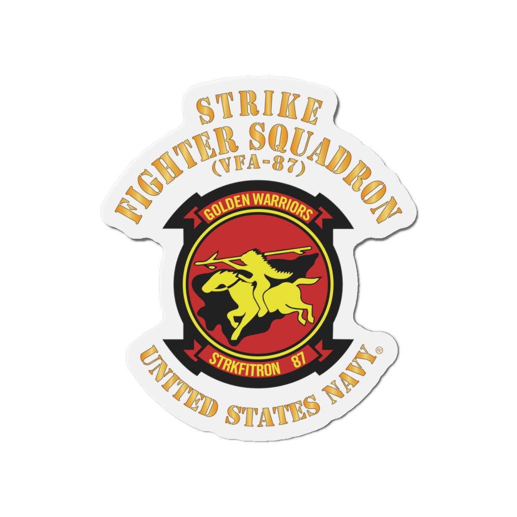 Die-Cut Magnet - Navy - Strike Fighter Squadron 87 (VFA-87)