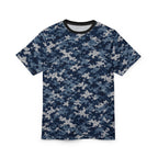 AOP - Navy Camouflage Pattern
