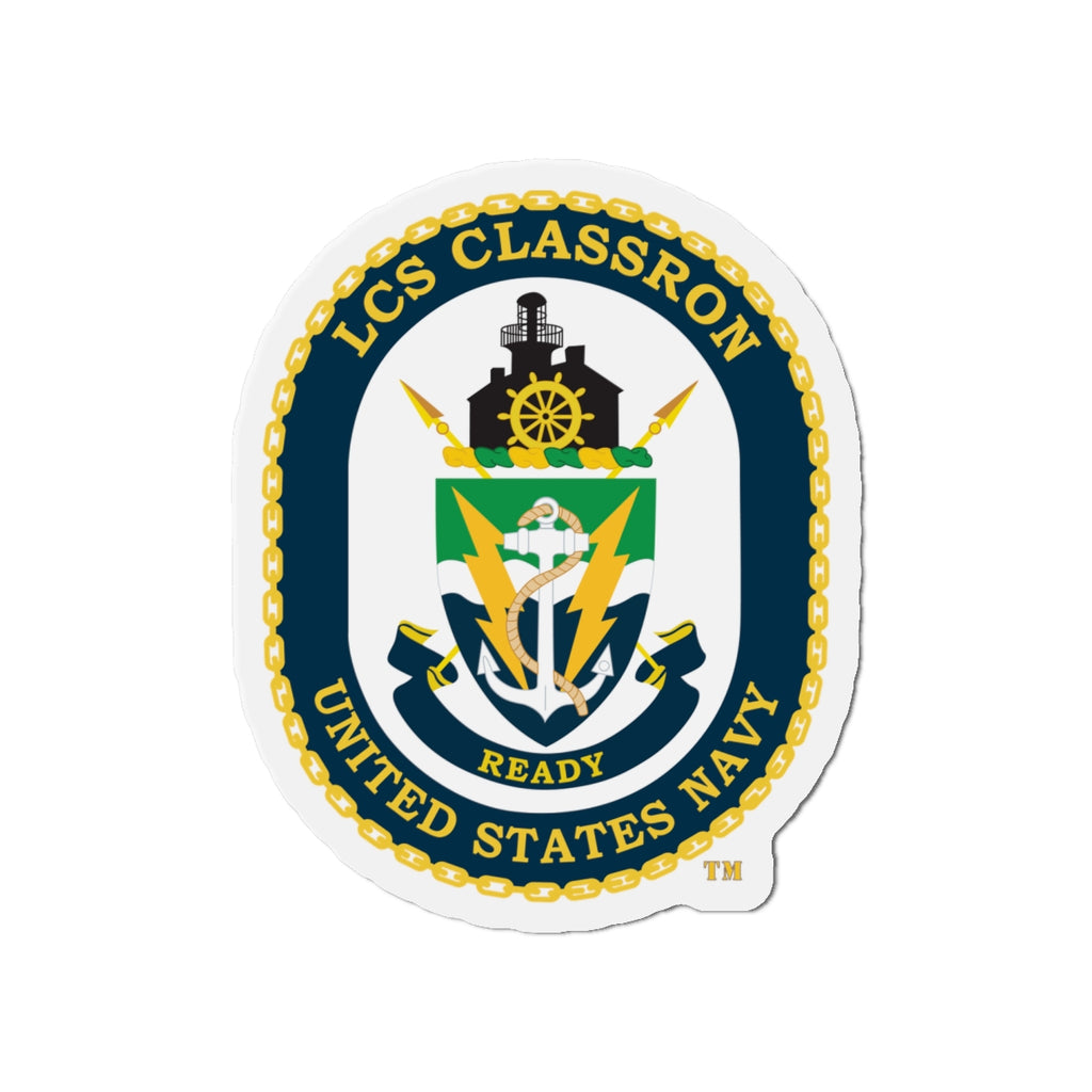 Die-Cut Magnet - Navy - LCS Classron (Littoral Combat Ship) wo txt