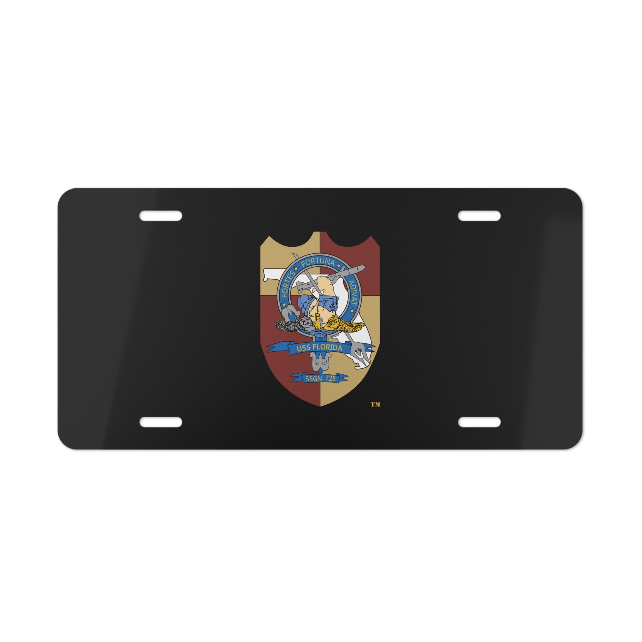 Vanity License Plate - Navy - USS Florida (SSGN-728) wo txt
