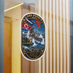 Kiss-Cut Vinyl Decal - USS Pueblo Attack-Defense Commemorative Patch