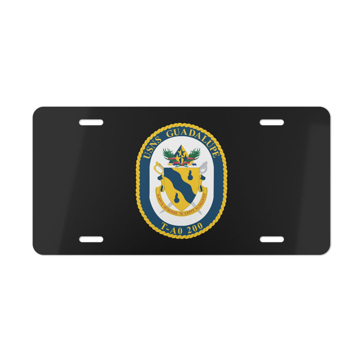 Vanity License Plate - Navy - USNS Guadalupe (T-AO 200) wo txt X 300