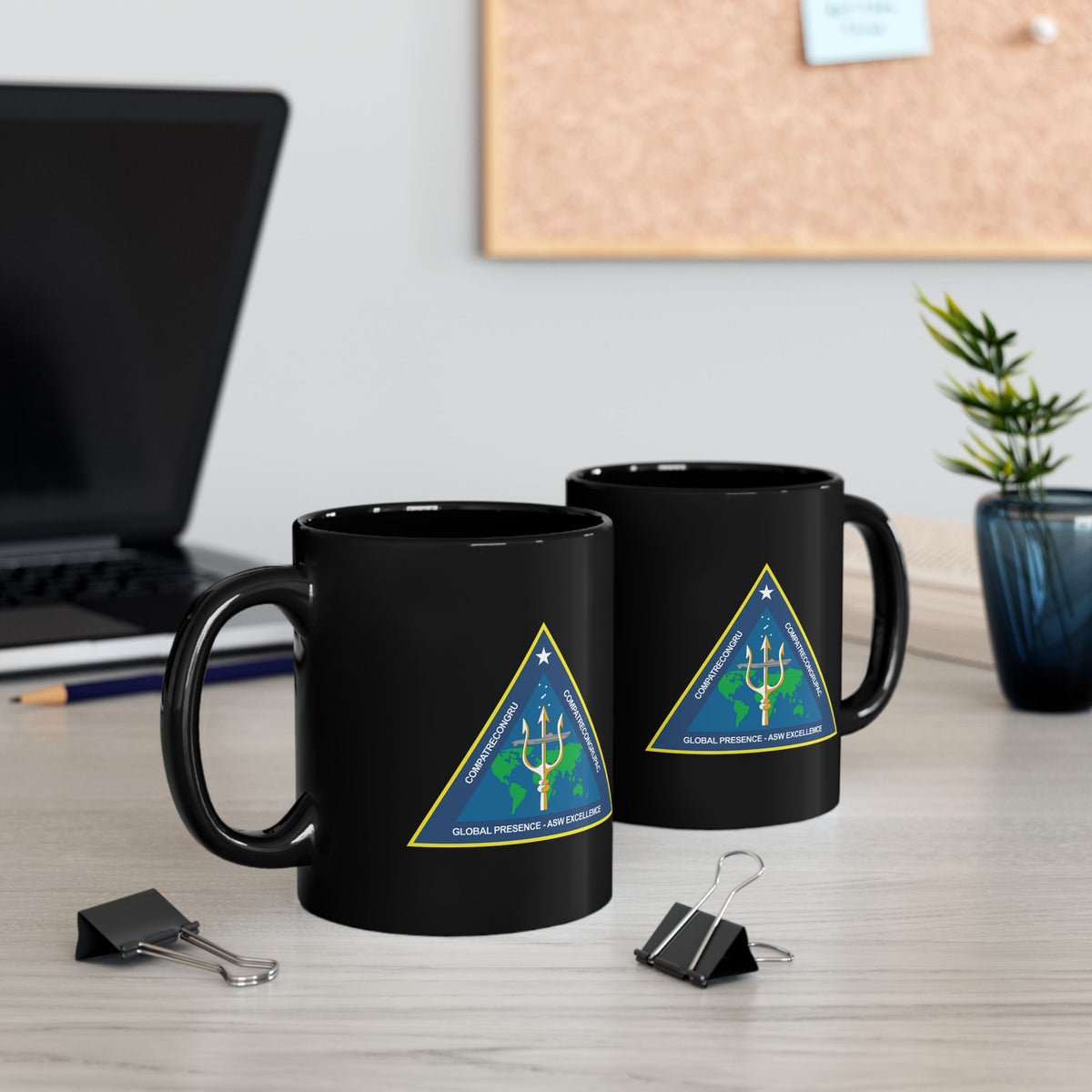 Black Mug (11oz, 15oz) - Navy - Commander, Patrol and Reconnaissance Group - CPRG wo Txt X 300
