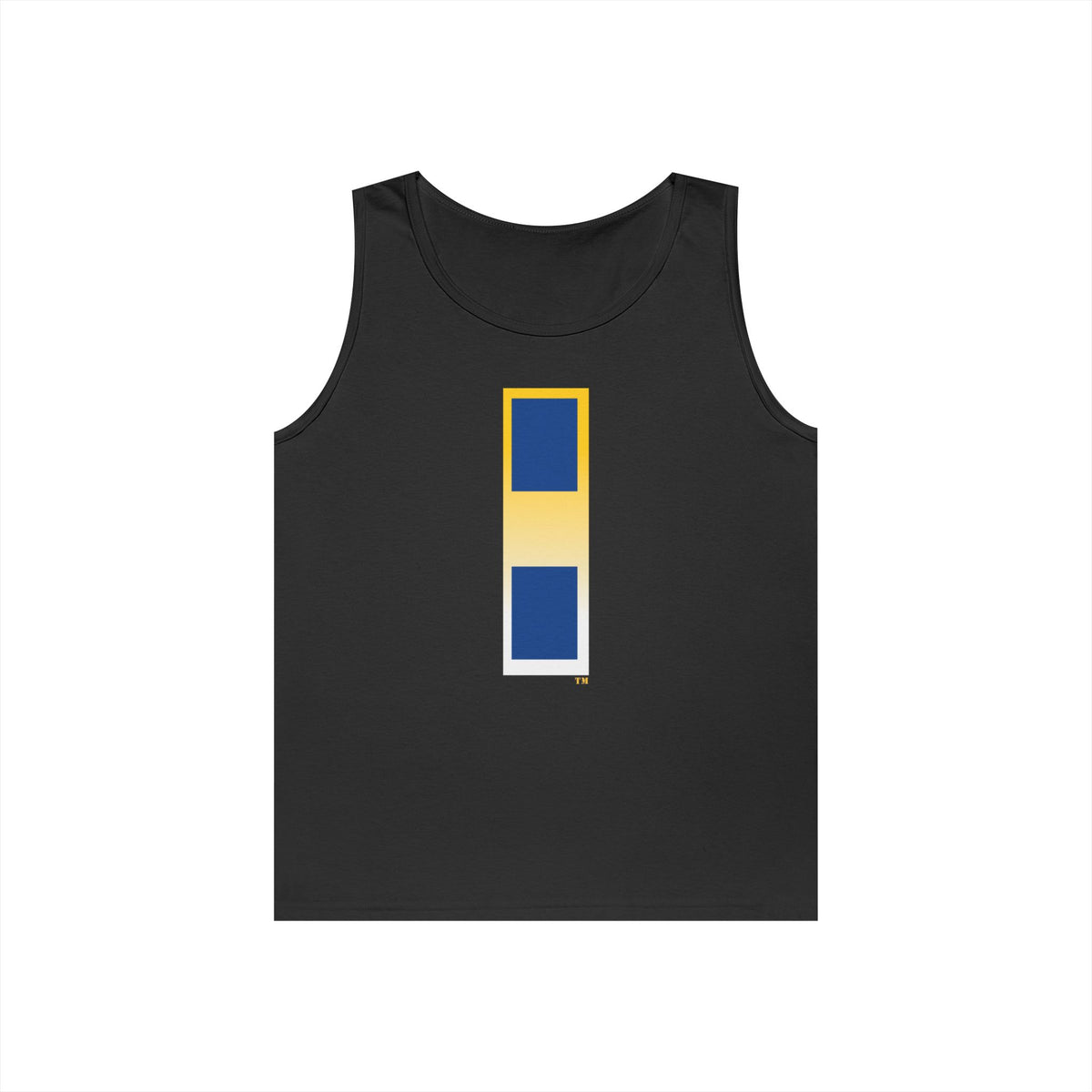Unisex Heavy Cotton Tank Top - Navy - Warrant Officer 1 - W01 wo txt