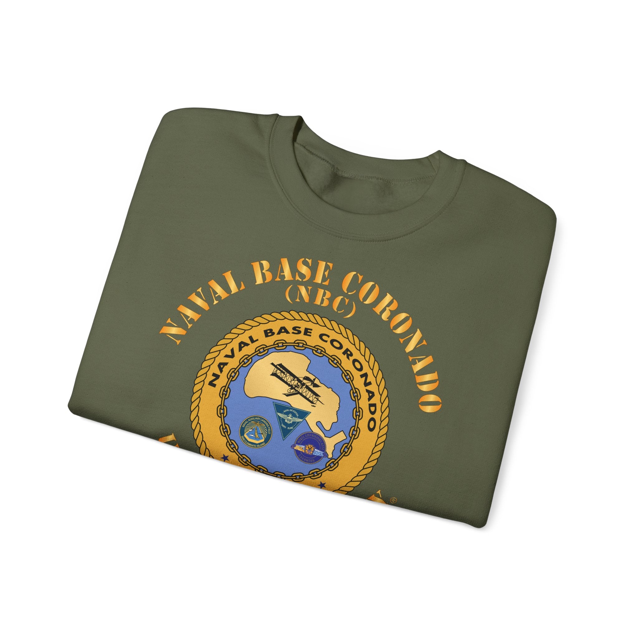 Unisex Heavy Blend™ Crewneck Sweatshirt - Navy - Naval Base Coronado(NBC)