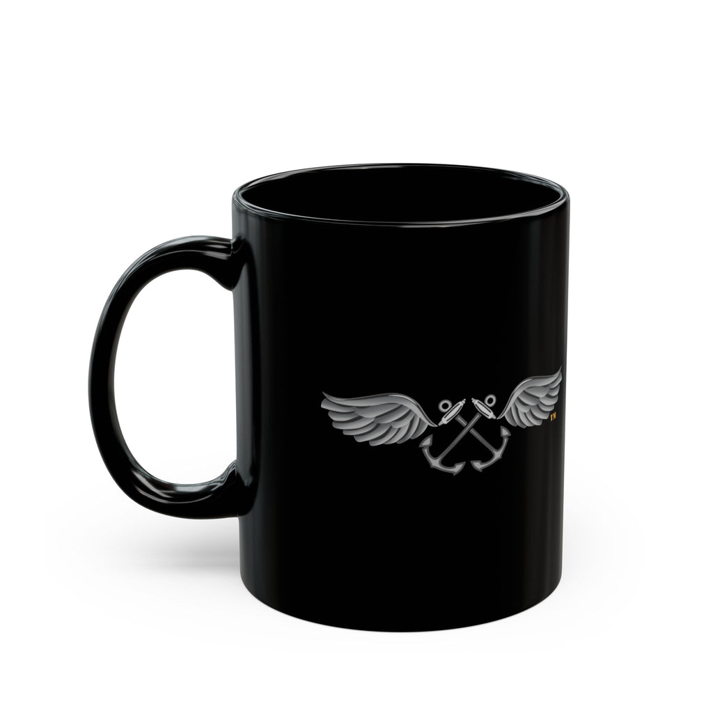 Black Mug (11oz, 15oz) - Navy - Rate - Aviation Boatswain's Mate (AB) wo txt X 300