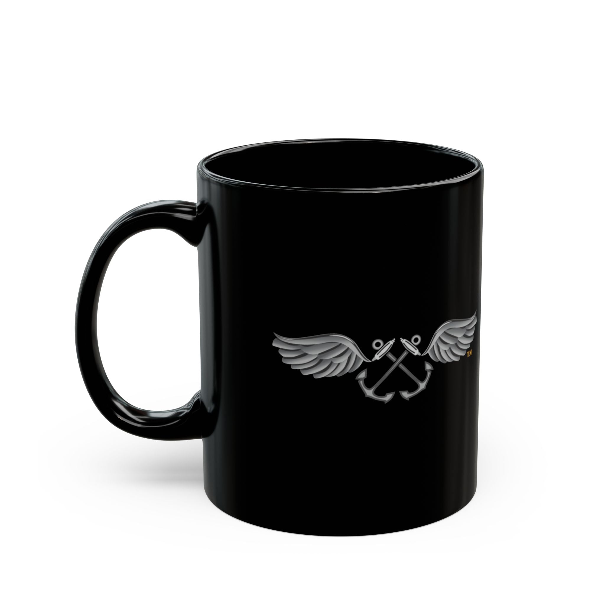 Black Mug (11oz, 15oz) - Navy - Rate - Aviation Boatswain's Mate (AB) wo txt X 300