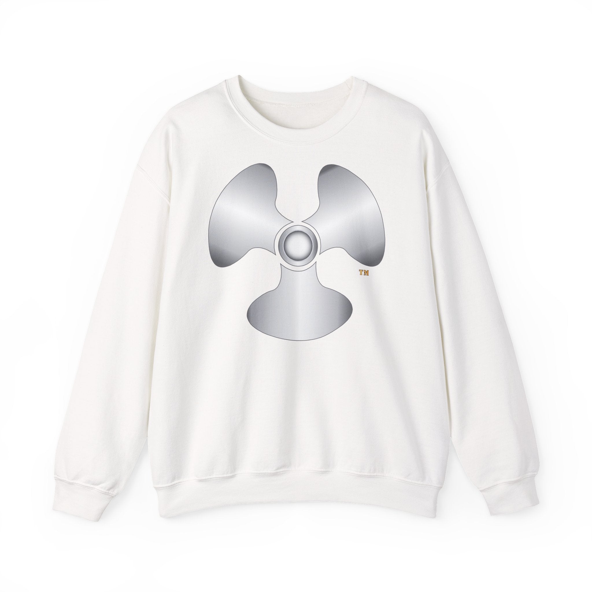 Unisex Heavy Blend™ Crewneck Sweatshirt - Navy - Rate - Machinists Mate (MM) wo txt