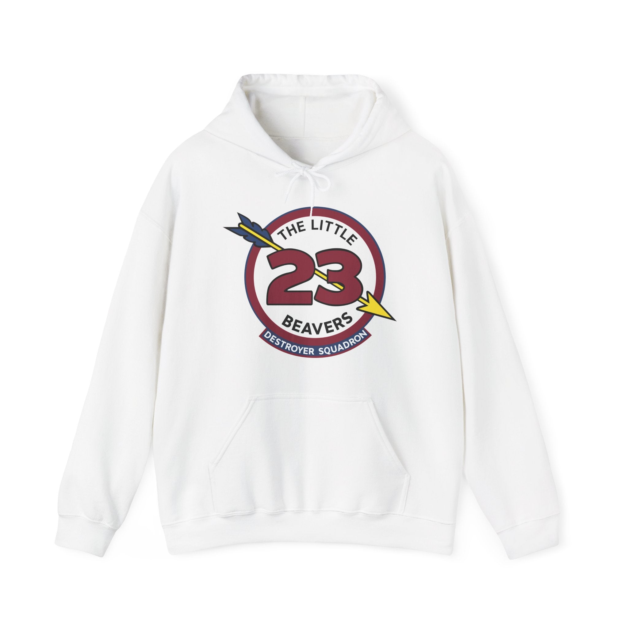 Unisex Heavy Blend™ Hoodies - Navy - Destroyer Squadron 23 (DESRON-23) wo Txt