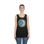 Unisex Heavy Cotton Tank Top - Navy - USS Dwight D. Eisenhower (CVN-69) - Operations Department wo txt