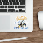 Die-Cut Vinyl Sticker - Navy - Seabee