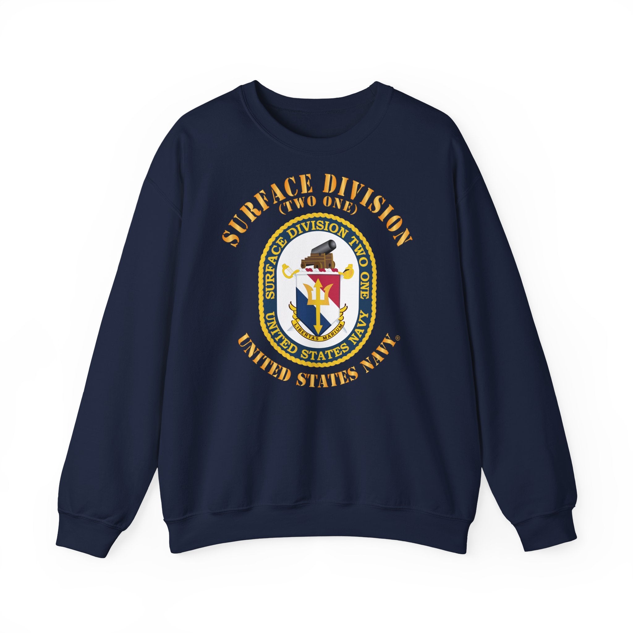 Unisex Heavy Blend™ Crewneck Sweatshirt - Navy - Surface Division 21