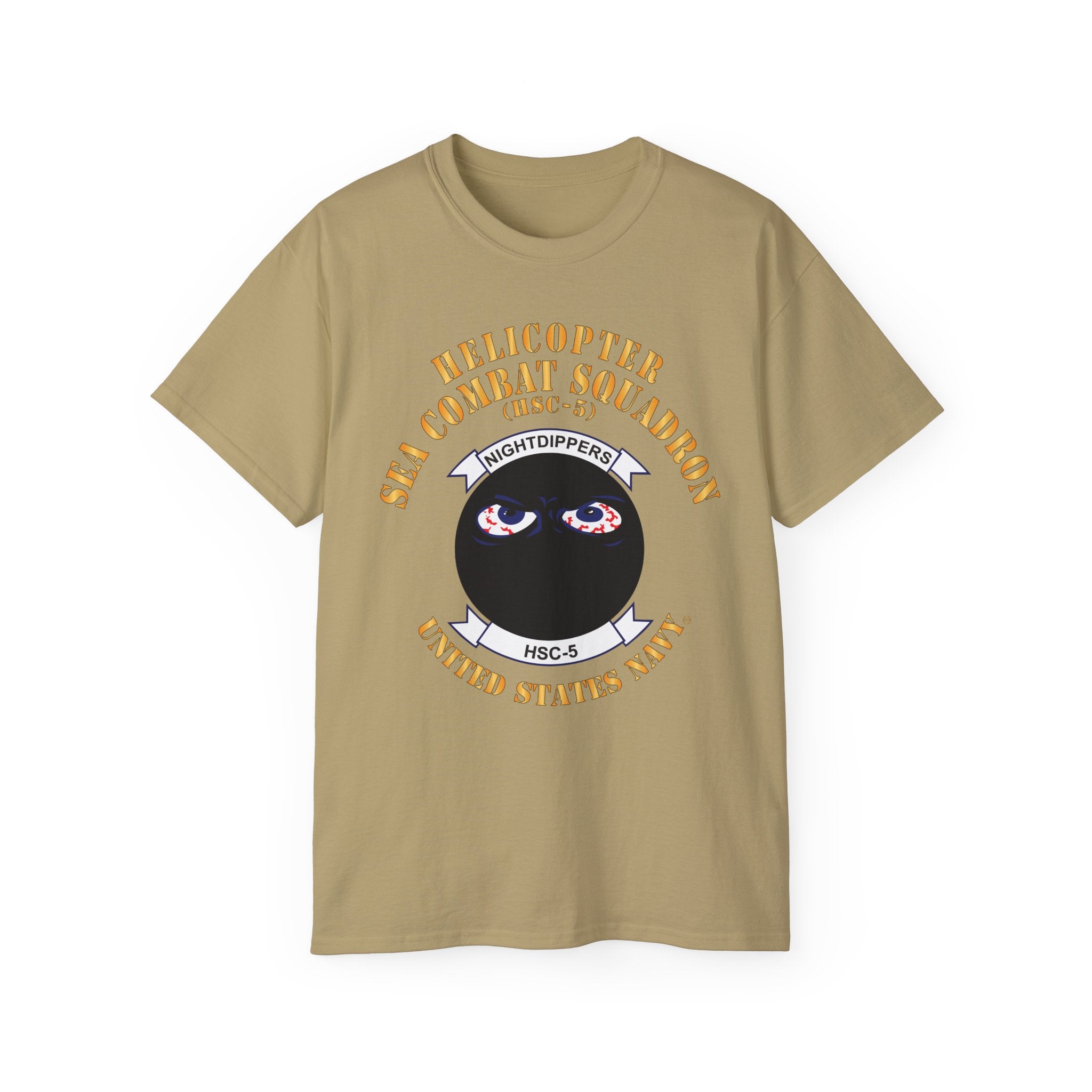 Unisex Ultra Cotton T-Shirt - Navy - Helicopter Sea Combat Squadron 5 (HSC-5)