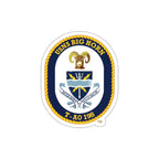 Die-Cut Vinyl Sticker - Navy - USNS Big Horn (T-AO 198) wo txt