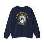 Unisex Heavy Blend™ Crewneck Sweatshirt - Navy - USS Minneapolis–Saint Paul (LCS-21)