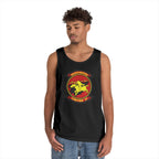 Unisex Heavy Cotton Tank Top - Navy - Strike Fighter Squadron 87 (VFA-87) wo txt