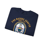 Unisex Heavy Blend™ Crewneck Sweatshirt - Navy - USS Daniel Inouye (DDG-118)