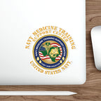 Die-Cut Vinyl Sticker - Navy Medicine Training Support Center X 300
