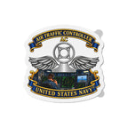 Die-Cut Magnet - Navy - Rate - Air Traffic Controller (AC) - Shipboard Version  3D - Enhanced