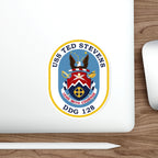 Die-Cut Vinyl Sticker - Navy - USS Ted Stevens (DDG-128) wo txt