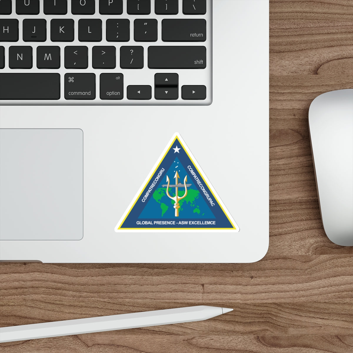 Die-Cut Vinyl Sticker - Navy - Commander, Patrol and Reconnaissance Group - CPRG wo Txt X 300