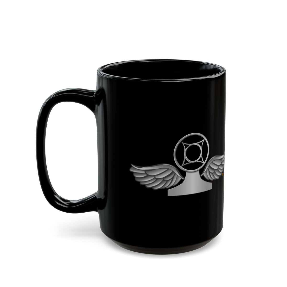Black Mug (11oz, 15oz) - Navy - Rate - Air Traffic Controller (ATC) wo txt