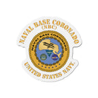 Die-Cut Magnet - Navy - Naval Base Coronado(NBC)