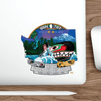 Die-Cut Vinyl Sticker - Navy - USS Washington (SSN-787) wo txt X 300