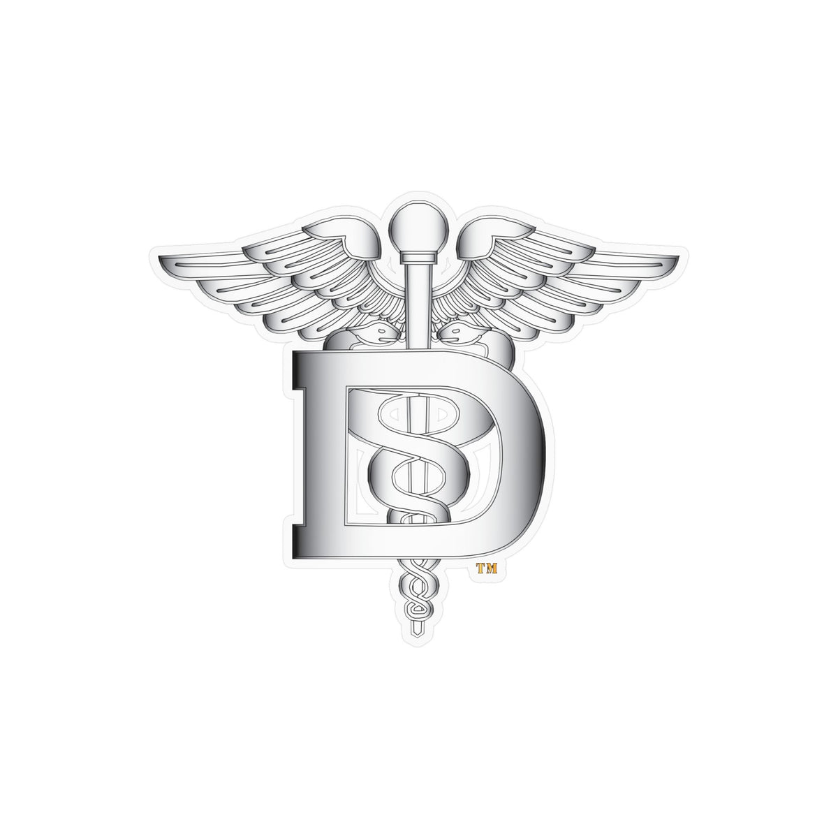 Kiss-Cut Vinyl Decal - Navy - Rate - Dental Technician (DT) wo txt
