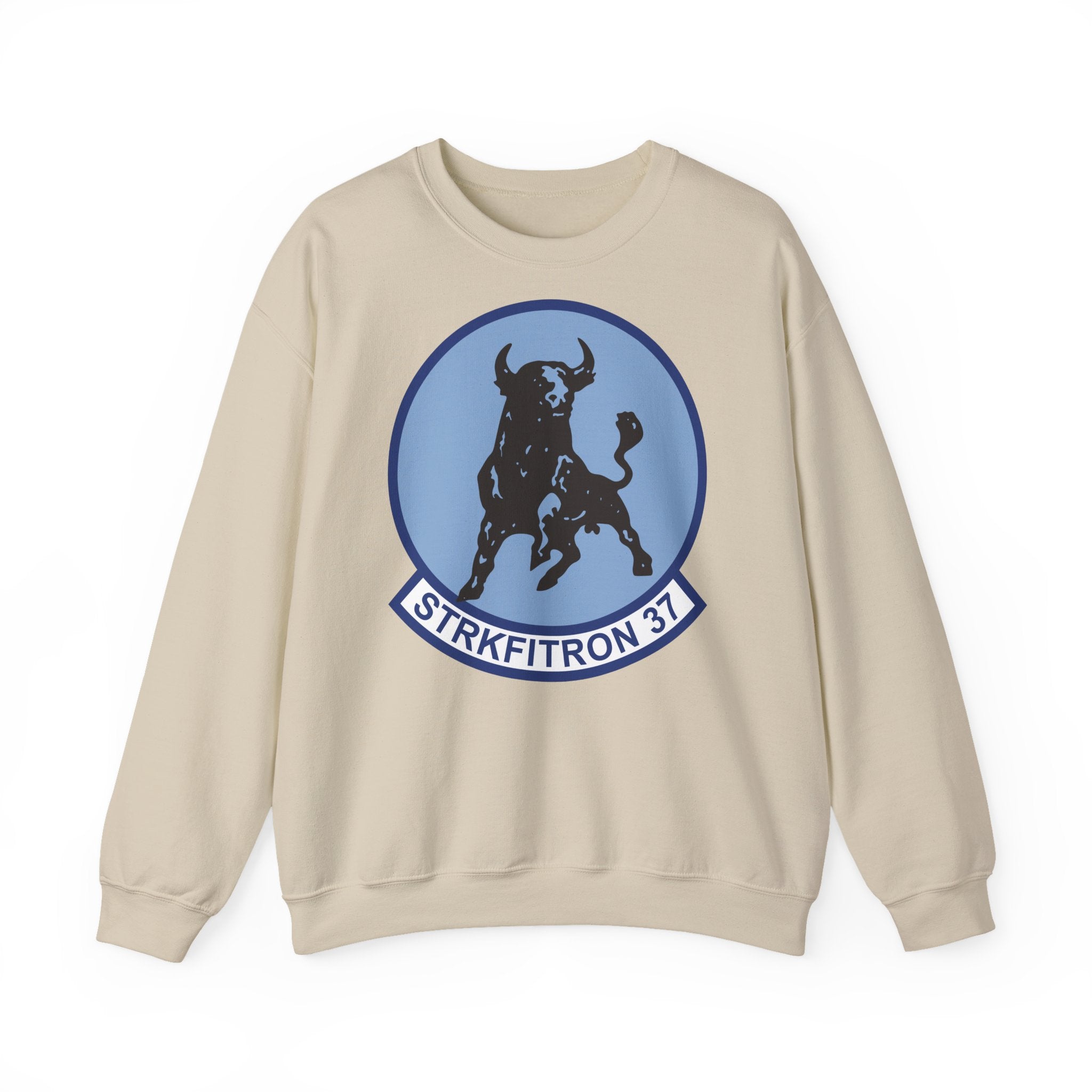 Unisex Heavy Blend™ Crewneck Sweatshirt - Navy - Strike Fighter Squadron 37 (VFA-37) wo txt